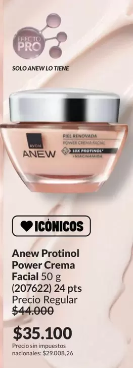 Anew - Protinol Power Crema Facial 50 g (207622)