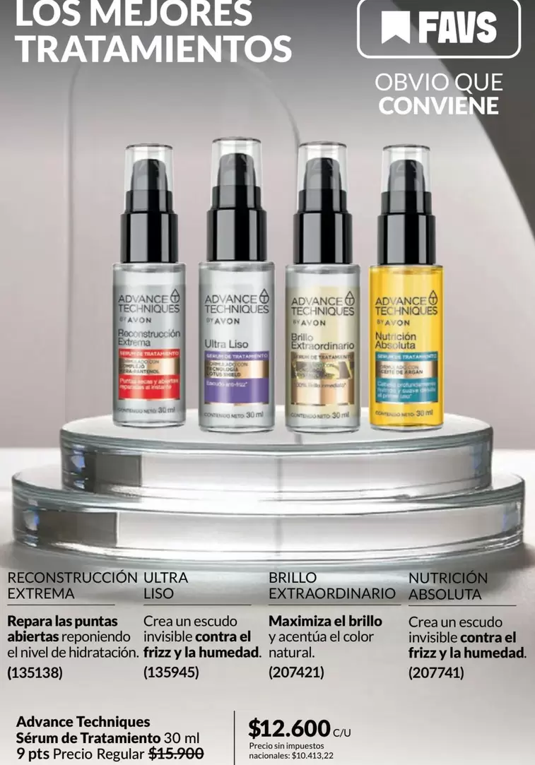 Advance Techniques - Sérum de Tratamiento