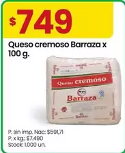 Barraza - Queso cremoso