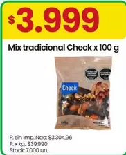 X$ - Mix tradicional x 100 g