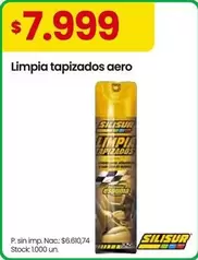 Silisur - Limpia tapizados aero