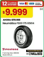Firestone - F600 175 65R14