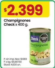 X$ - Champignones