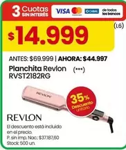 Revlon - Planchita RVST2182RG