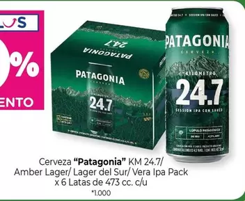 Patagonia - KM 24.7/ Amber Lager/Lager del Sur/Vera Ipa Pack