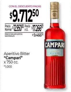 Campari - Aperitivo Bitter