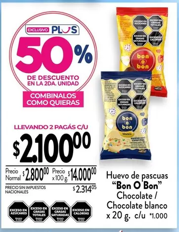 Bon o Bon - Huevo de pascuas