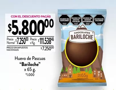 Bariloche - Huevo de Pascuas