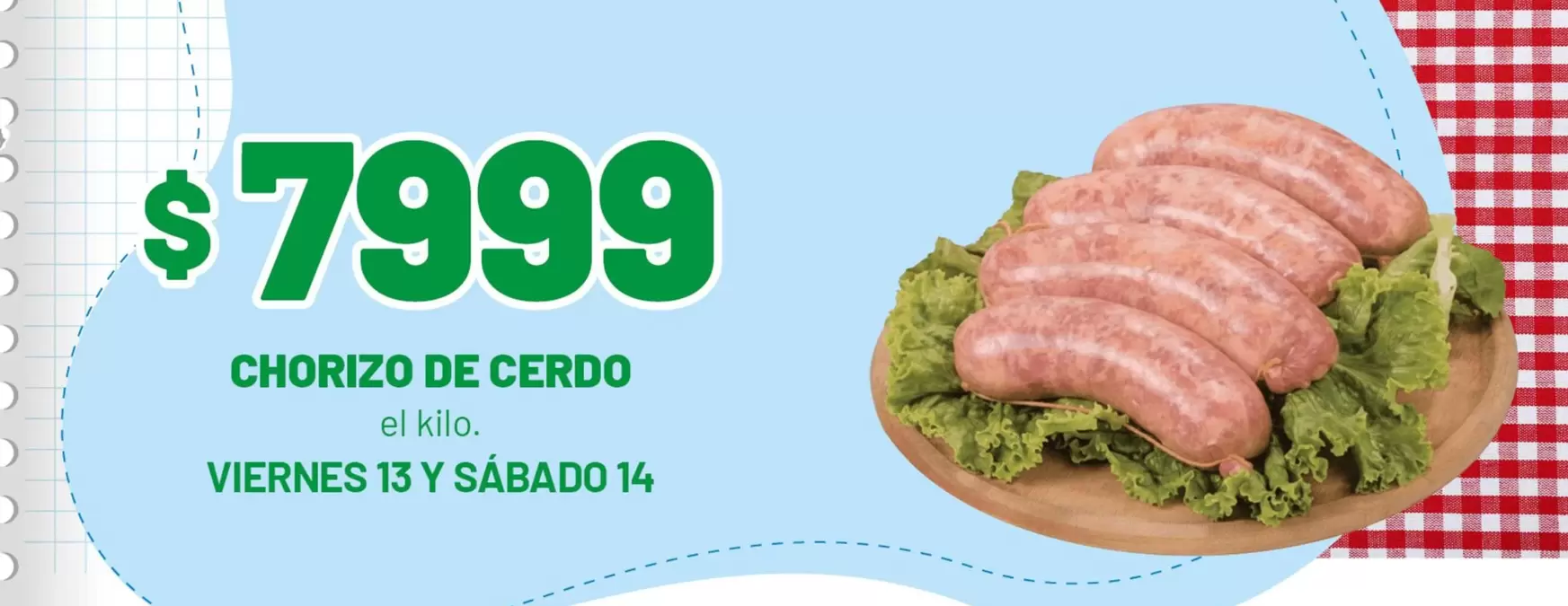 CHORIZO DE CERDO