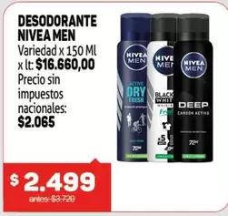 Nivea - DESODORANTE MEN