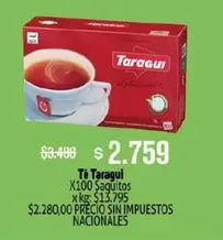 Taraguí - Té
