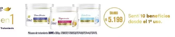 Dove - Máscara de tratamiento