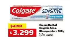 Colgate - Sens. Blanqueadora 100g