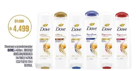 Dove - Shampec y acondicionader