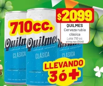 Quilmes - Cerveza rubia clásica