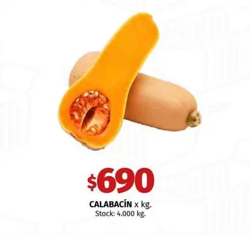 X$ - CALABACÍN x kg.