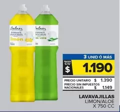 Mas - LAVAVAJILLAS LIMON/ALOE