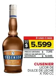 Cusenier - LICOR DE DULCE DE LECHE