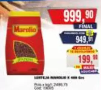 Marolio - LENTEJA MAROLIO X 400 GRS