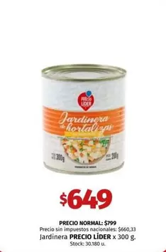 Lider - Jardinera de hortalizas