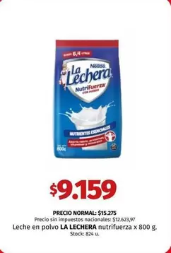 La Lechera - Leche en polvo nutrifuerza