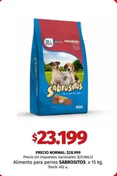 Sabrositos - Alimento para perros