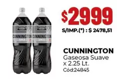Cunnington - Gaseosa Suave