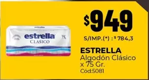 Estrella - Algodón Clásico