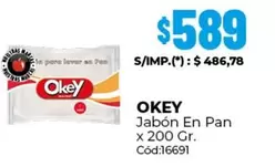 Okey - Jabón En Pan