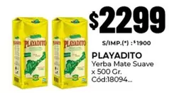 Playadito - Yerba Mate Suave