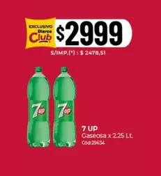 X$ - Gaseosa x 2.25 Lt. Cod:29634