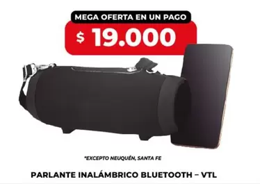 PARLANTE INALÁMBRICO BLUETOOTH