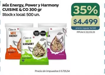 X$ - Energy, Power y Harmony
