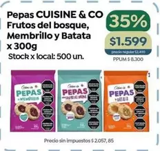 Cuisine - Frutos del bosque, Membrillo y Batata