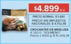 X$ - CROCANTES DE MERLUZA