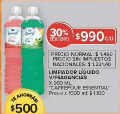 Carrefour - LIMPIADOR LÍQUIDO V/FRAGANCIAS