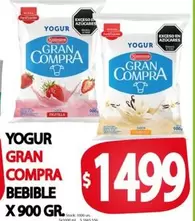 Gran Compra - YOGUR GRAN COMPRA BEBIBLE