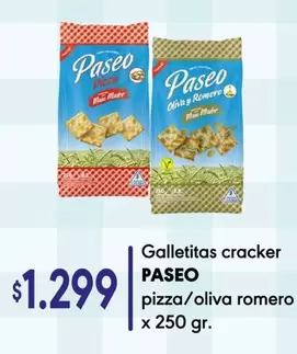 Paseo - Galletitas cracker