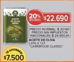 Carrefour - ACEITE DE OLIVA