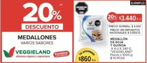 Veggieland - MEDALLONES