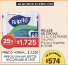 Felpita - ROLLOS DE COCINA