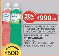 Carrefour - LIMPIADOR LÍQUIDO V/FRAGANCIAS