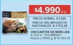 X$ - CROCANTES DE MERLUZA