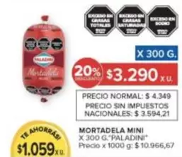 Paladini - MORTADELA MINI