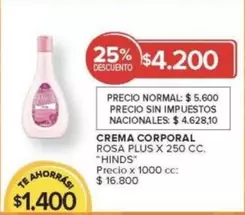 Hinds - CREMA CORPORAL