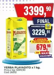 Playadito - YERBA PLAYADITO