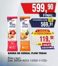Flow - BARRA DE CEREAL FLOW TODAS
