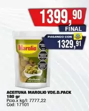 Marolio - ACEITUNA VDE.D.PACK