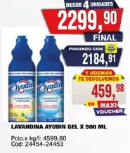 Ayudin - LAVANDINA GEL X 500 ML