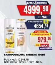 Pantene - SHAMPOO/ACOND PANTENE 400ml